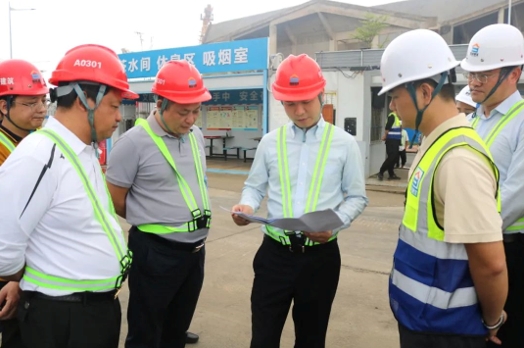 谋发展，强管理|开云篮球_开云篮球(中国集团)股份有限公司建科集团总裁丁杰视察海南分公司