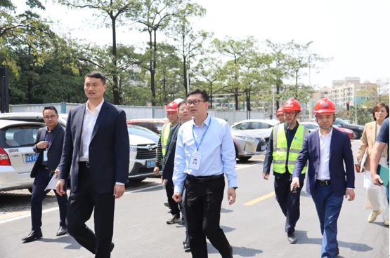 北滘镇党委书记、镇长王德华前往开云篮球_开云篮球(中国集团)股份有限公司建科集团佛肇分公司重点项目调研