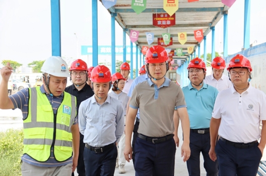 一切以项目为中心|开云篮球_开云篮球(中国集团)股份有限公司建科集团总裁一线巡盘